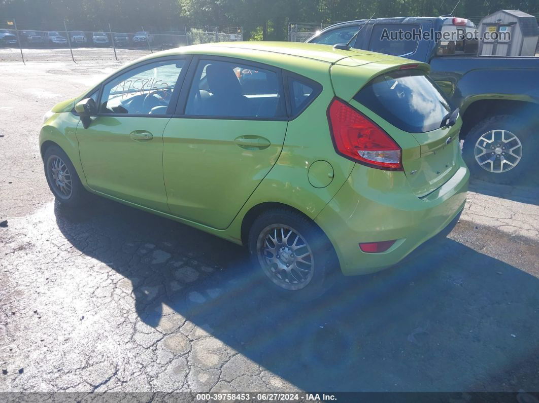 2011 Ford Fiesta Se Green vin: 3FADP4EJ7BM223051