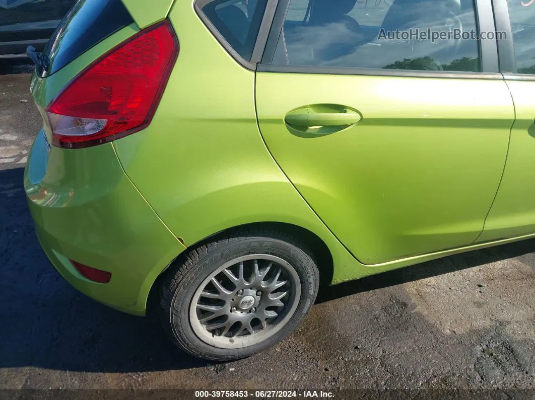 2011 Ford Fiesta Se Green vin: 3FADP4EJ7BM223051