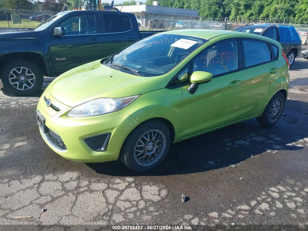 2011 Ford Fiesta Se Green vin: 3FADP4EJ7BM223051