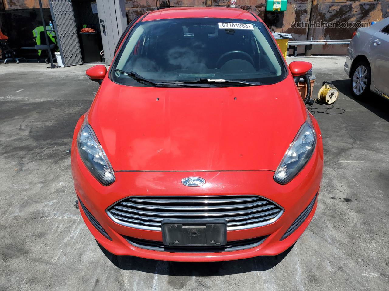 2015 Ford Fiesta Se Red vin: 3FADP4EJ7FM105331