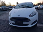 2015 Ford Fiesta Se White vin: 3FADP4EJ7FM146655