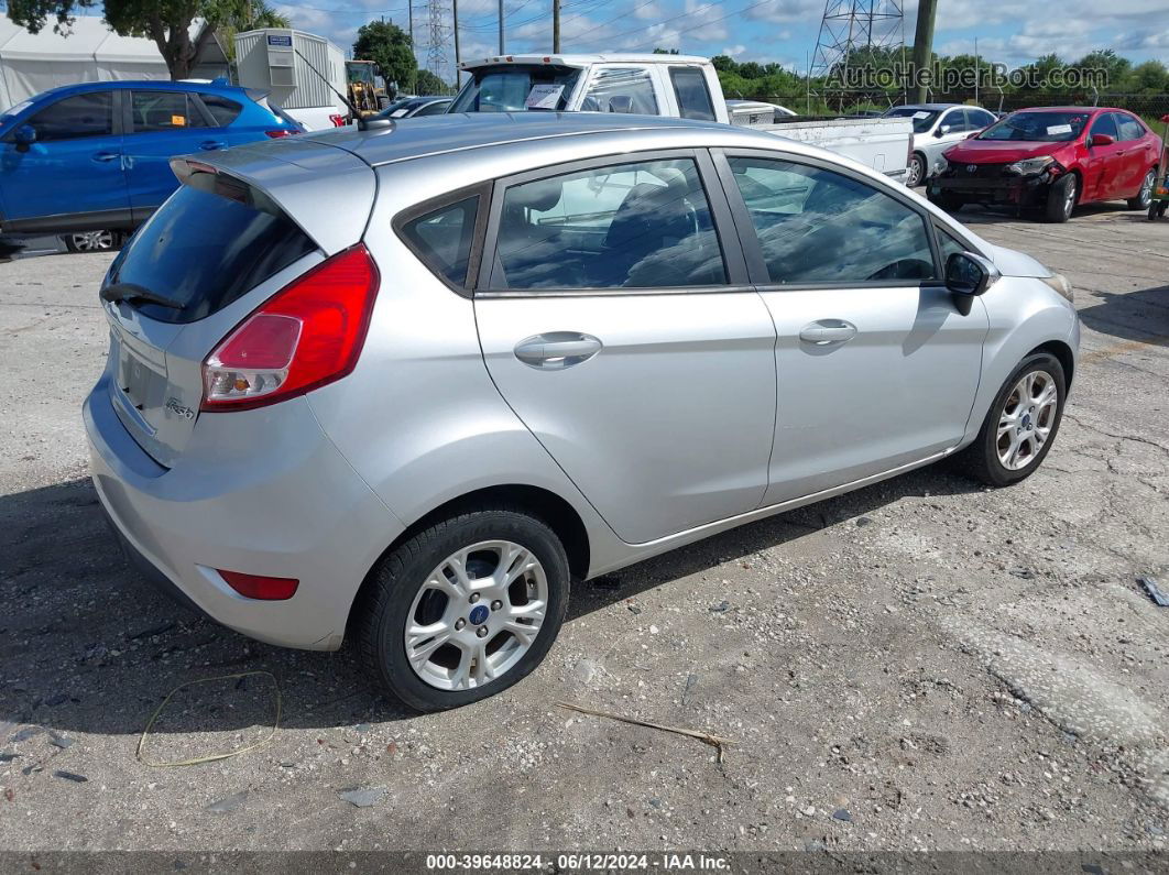 2015 Ford Fiesta Se Silver vin: 3FADP4EJ7FM187013