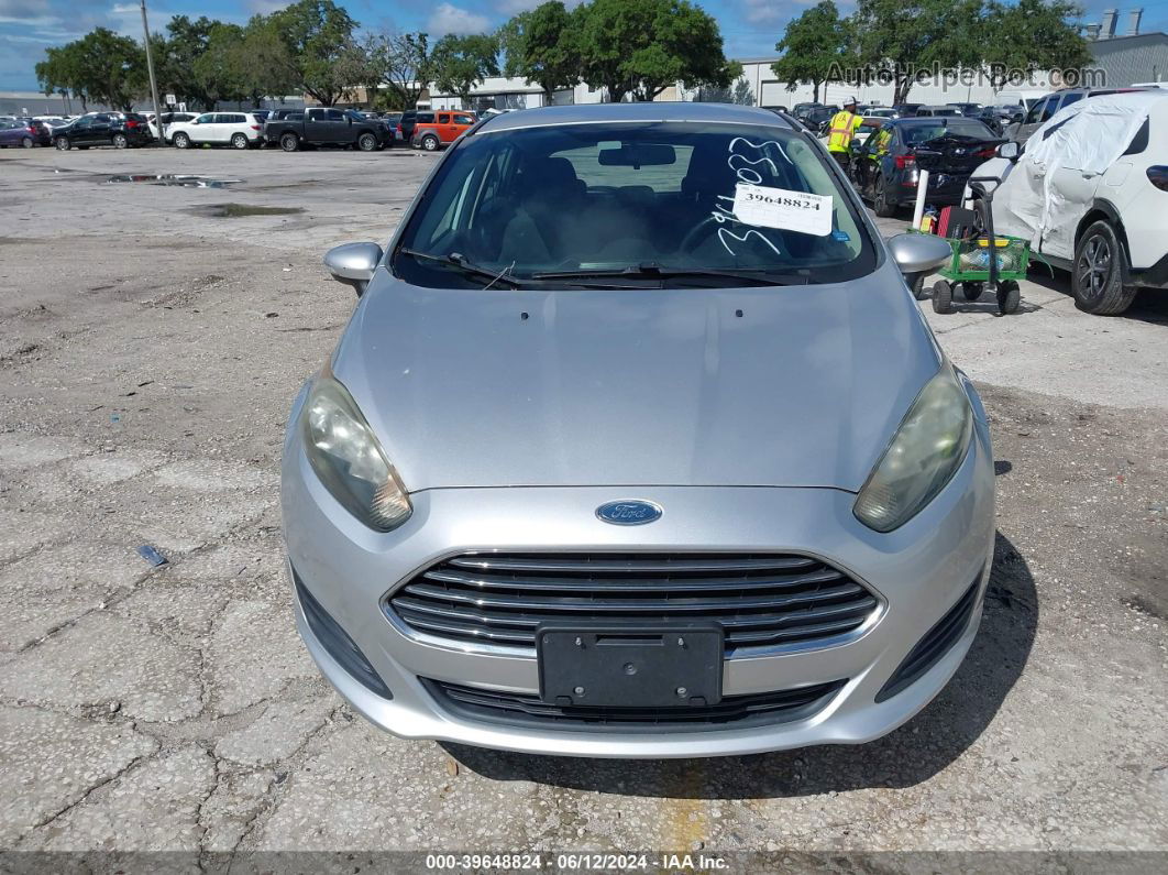 2015 Ford Fiesta Se Silver vin: 3FADP4EJ7FM187013