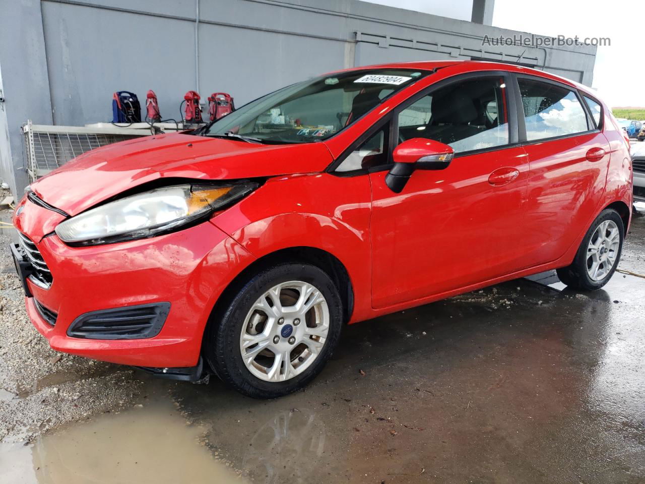 2015 Ford Fiesta Se Red vin: 3FADP4EJ7FM187030