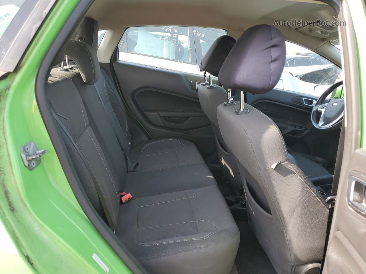 2015 Ford Fiesta Se Green vin: 3FADP4EJ7FM196746