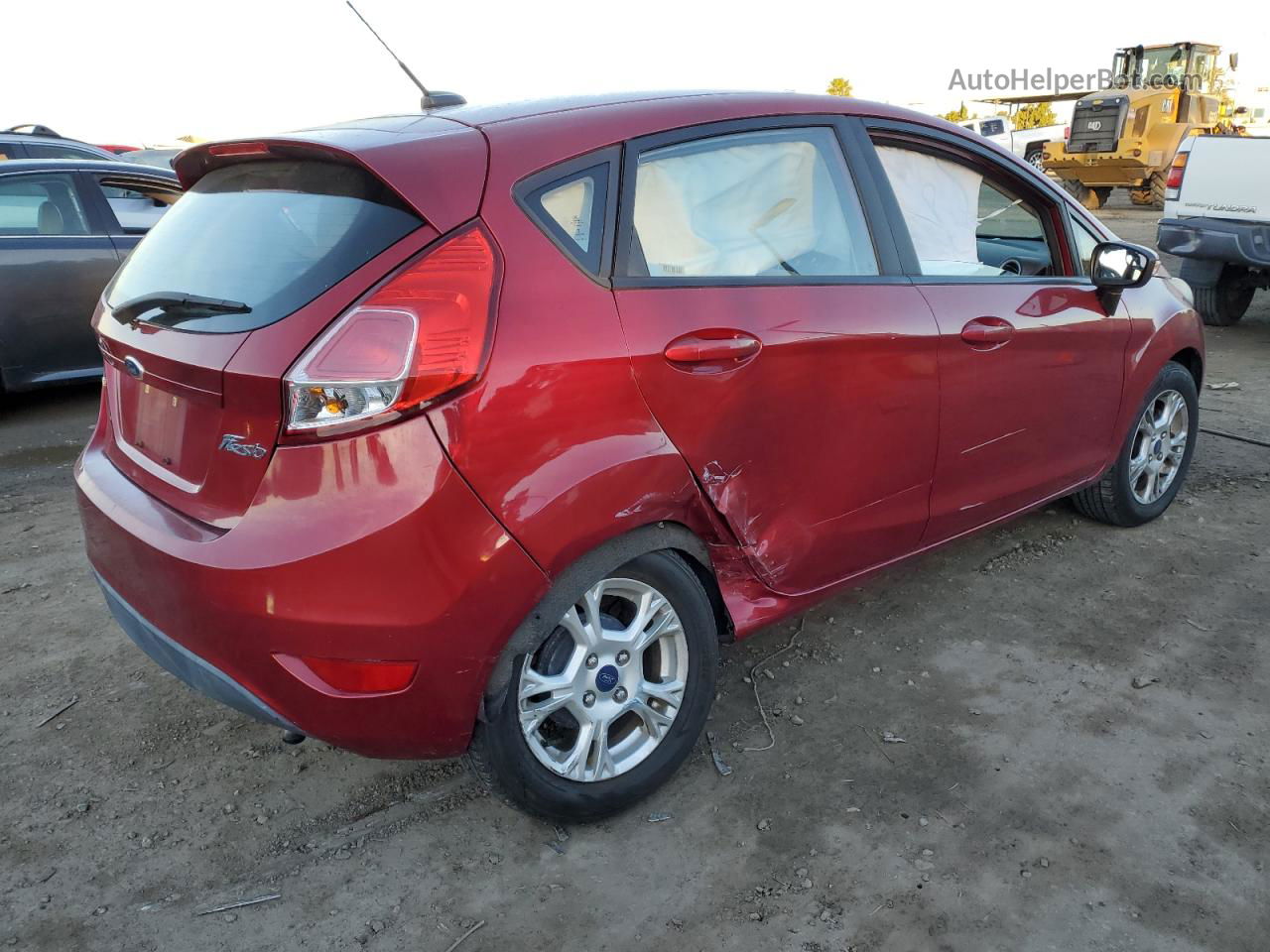 2016 Ford Fiesta Se Red vin: 3FADP4EJ7GM147578