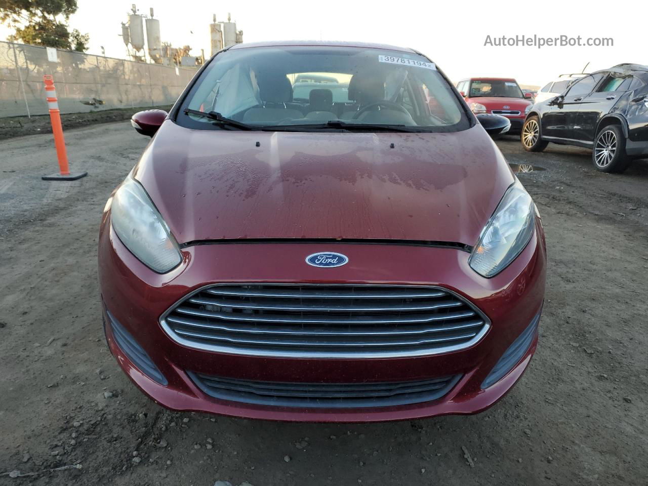 2016 Ford Fiesta Se Красный vin: 3FADP4EJ7GM147578