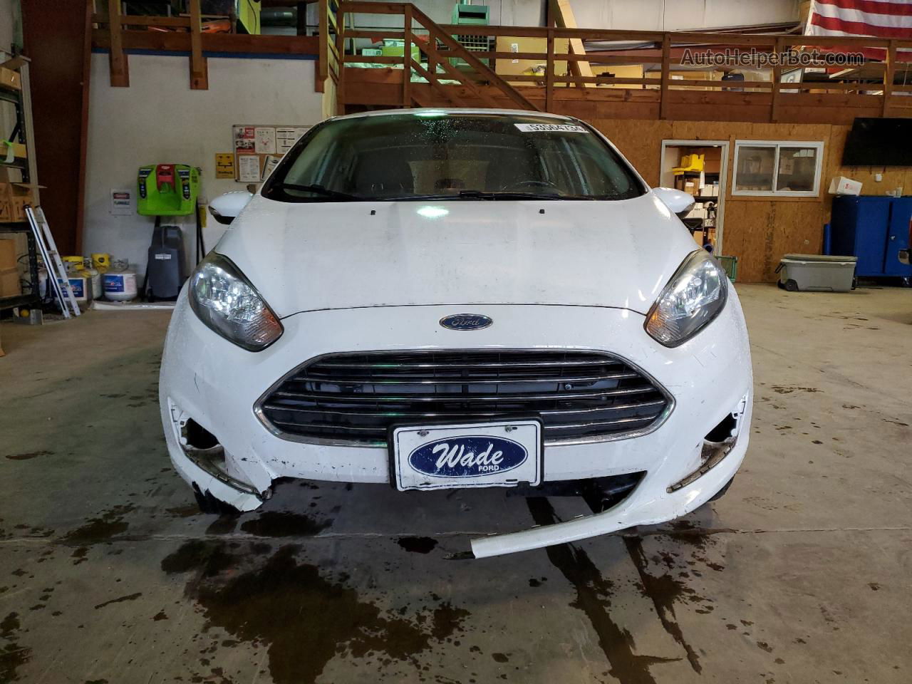 2016 Ford Fiesta Se Белый vin: 3FADP4EJ7GM199518