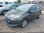 2017 Ford Fiesta Se Gray vin: 3FADP4EJ7HM115845