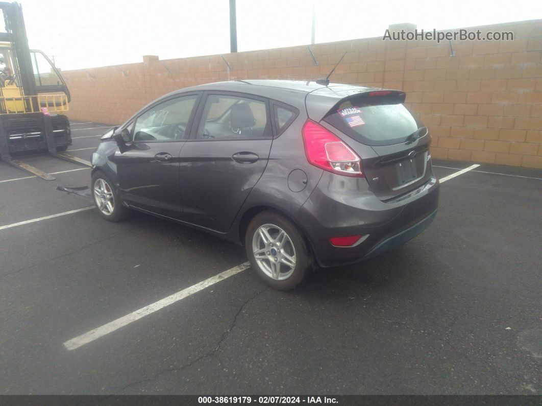 2017 Ford Fiesta Se Gray vin: 3FADP4EJ7HM132919