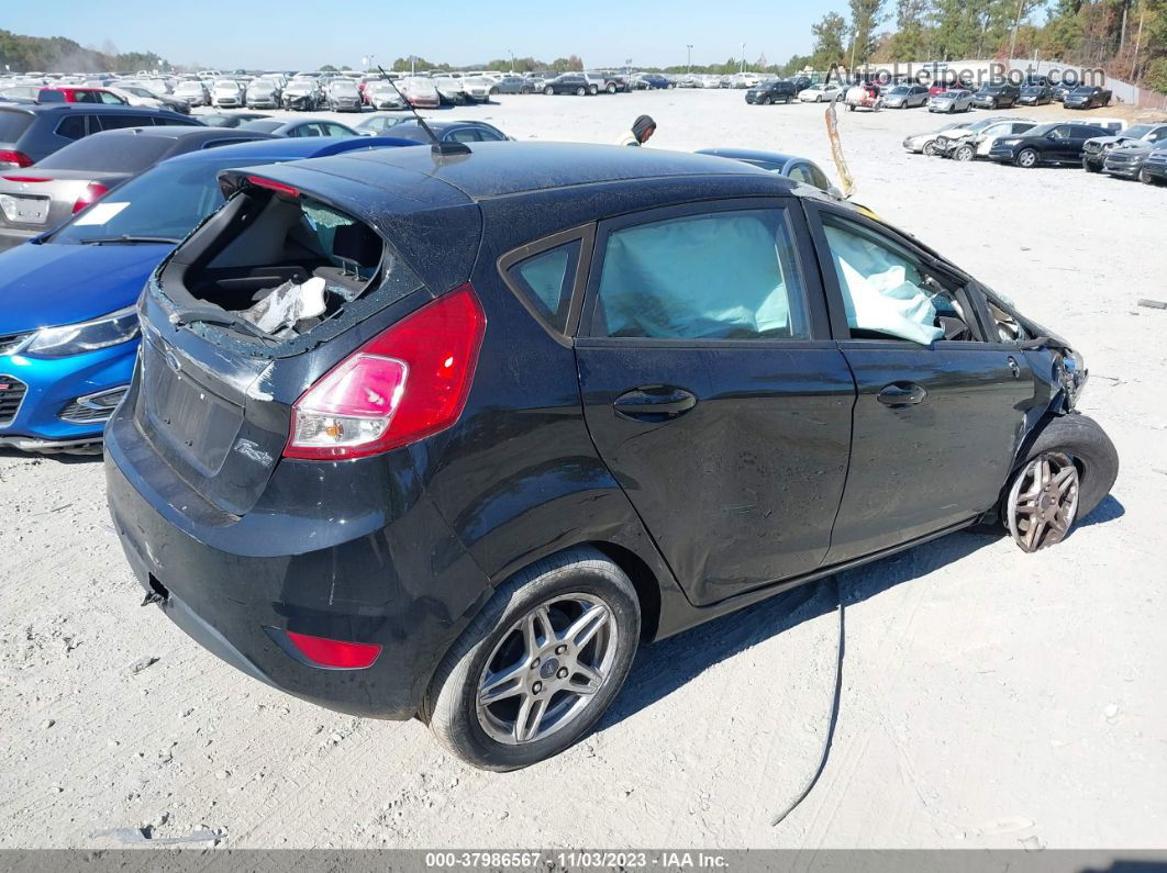 2017 Ford Fiesta Se Black vin: 3FADP4EJ7HM158758