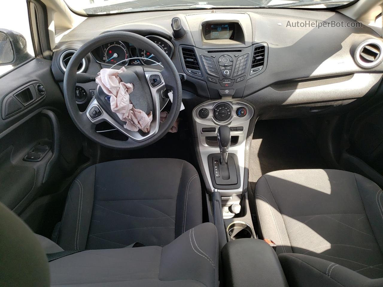 2017 Ford Fiesta Se Gray vin: 3FADP4EJ7HM172028
