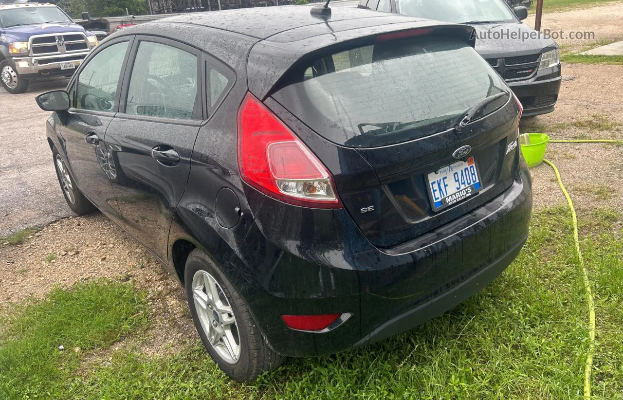 2019 Ford Fiesta Se Black vin: 3FADP4EJ7KM103332