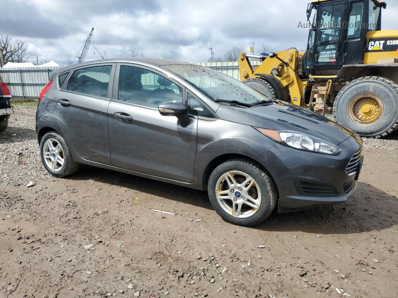 2019 Ford Fiesta Se Угольный vin: 3FADP4EJ7KM131342