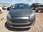 2019 Ford Fiesta Se Gray vin: 3FADP4EJ7KM157021