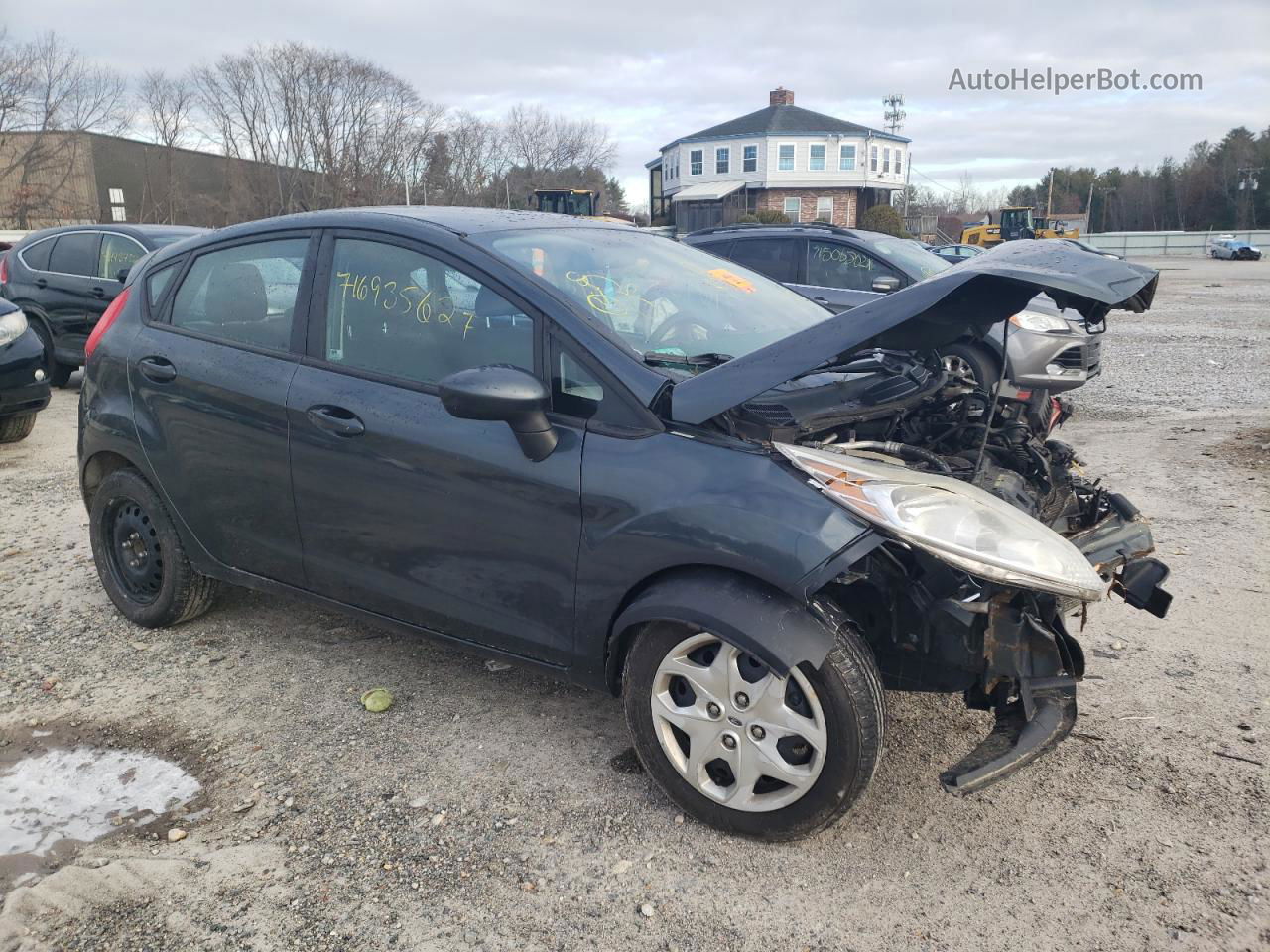 2011 Ford Fiesta Se Gray vin: 3FADP4EJ8BM118535