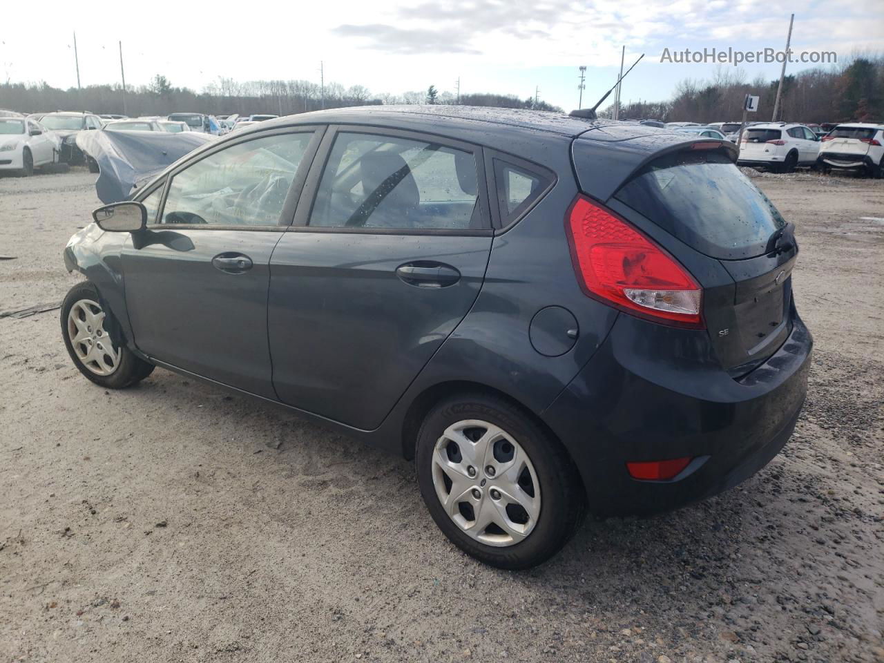 2011 Ford Fiesta Se Gray vin: 3FADP4EJ8BM118535