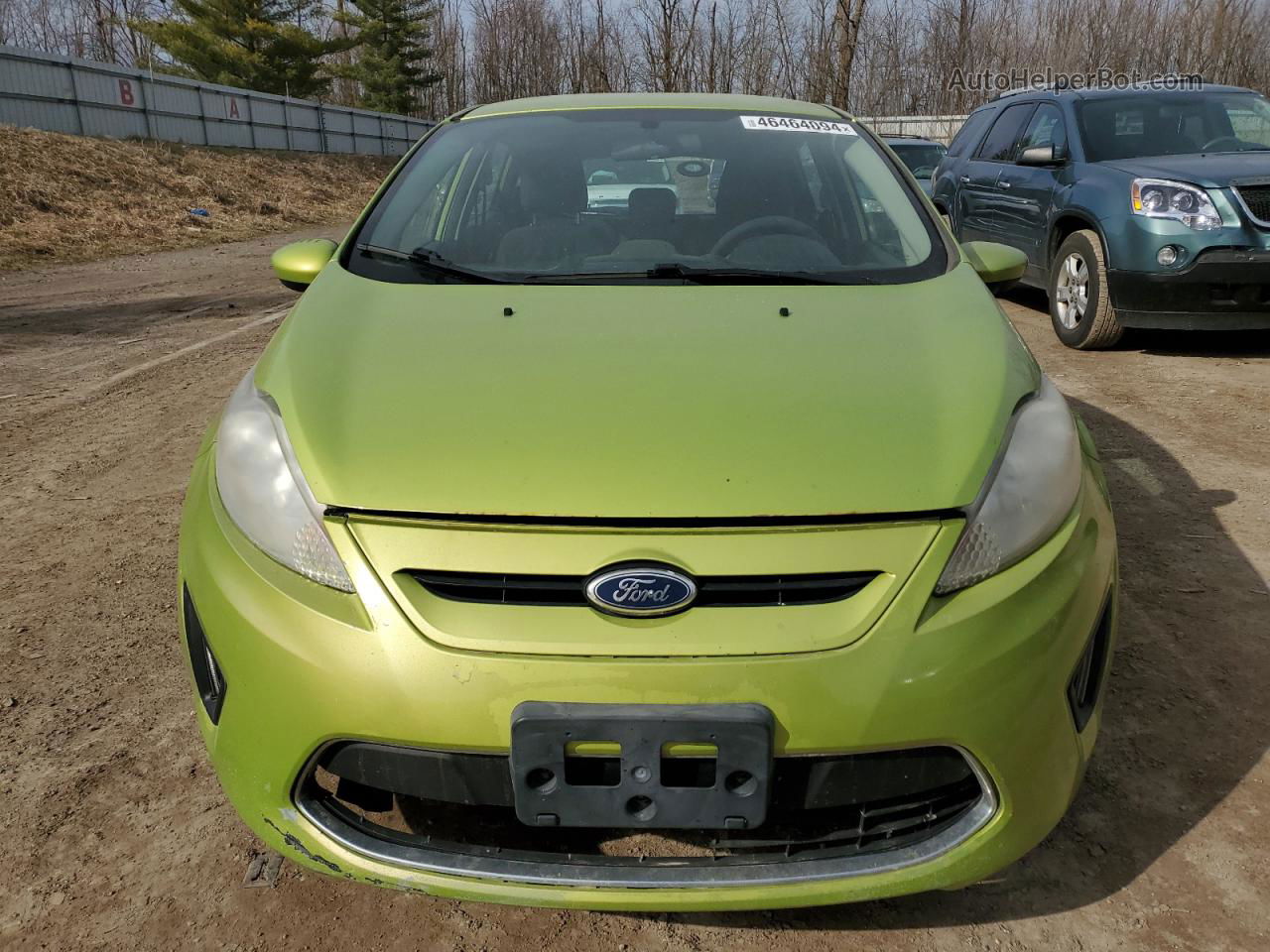 2011 Ford Fiesta Se Green vin: 3FADP4EJ8BM140552