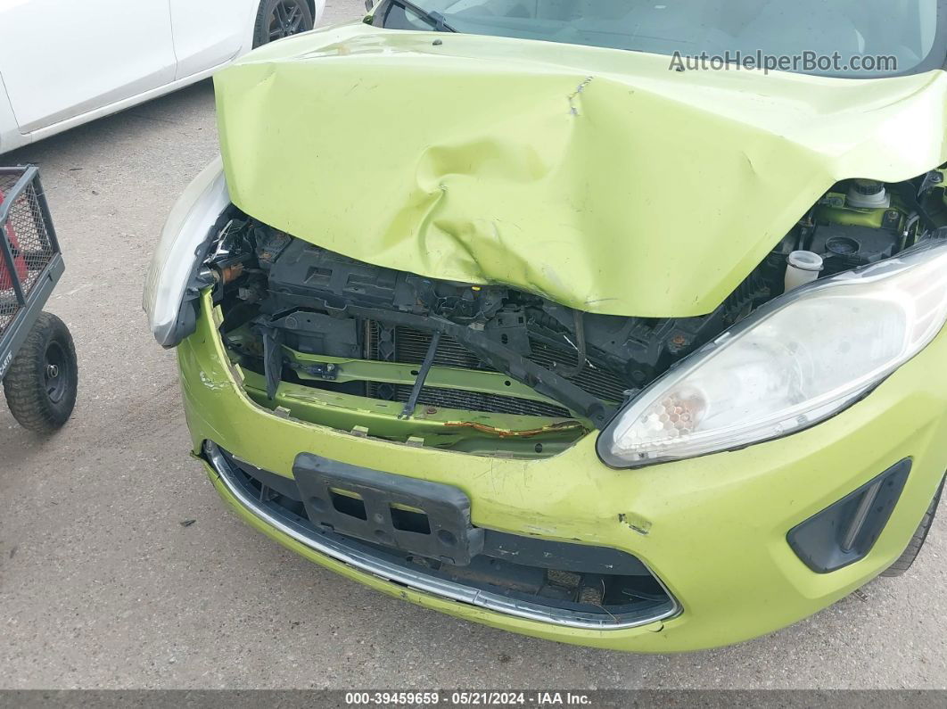 2011 Ford Fiesta Se Green vin: 3FADP4EJ8BM162146