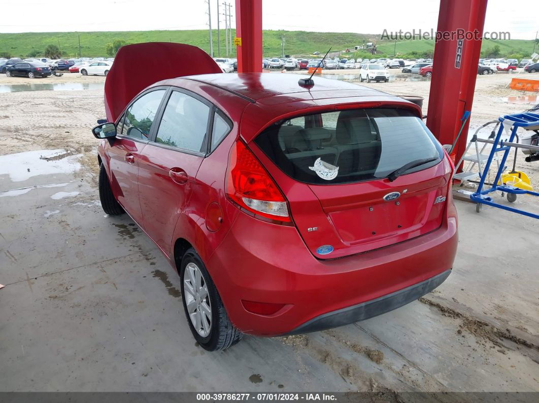 2011 Ford Fiesta Se Red vin: 3FADP4EJ8BM179142