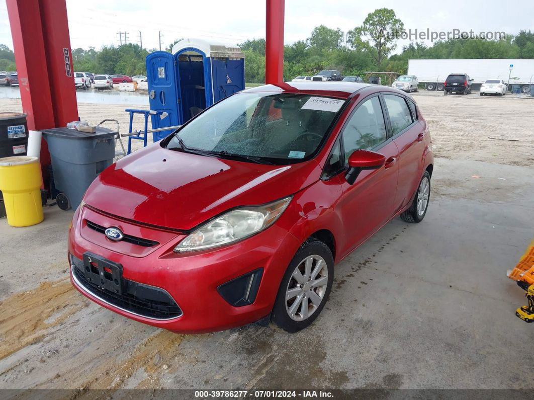 2011 Ford Fiesta Se Red vin: 3FADP4EJ8BM179142