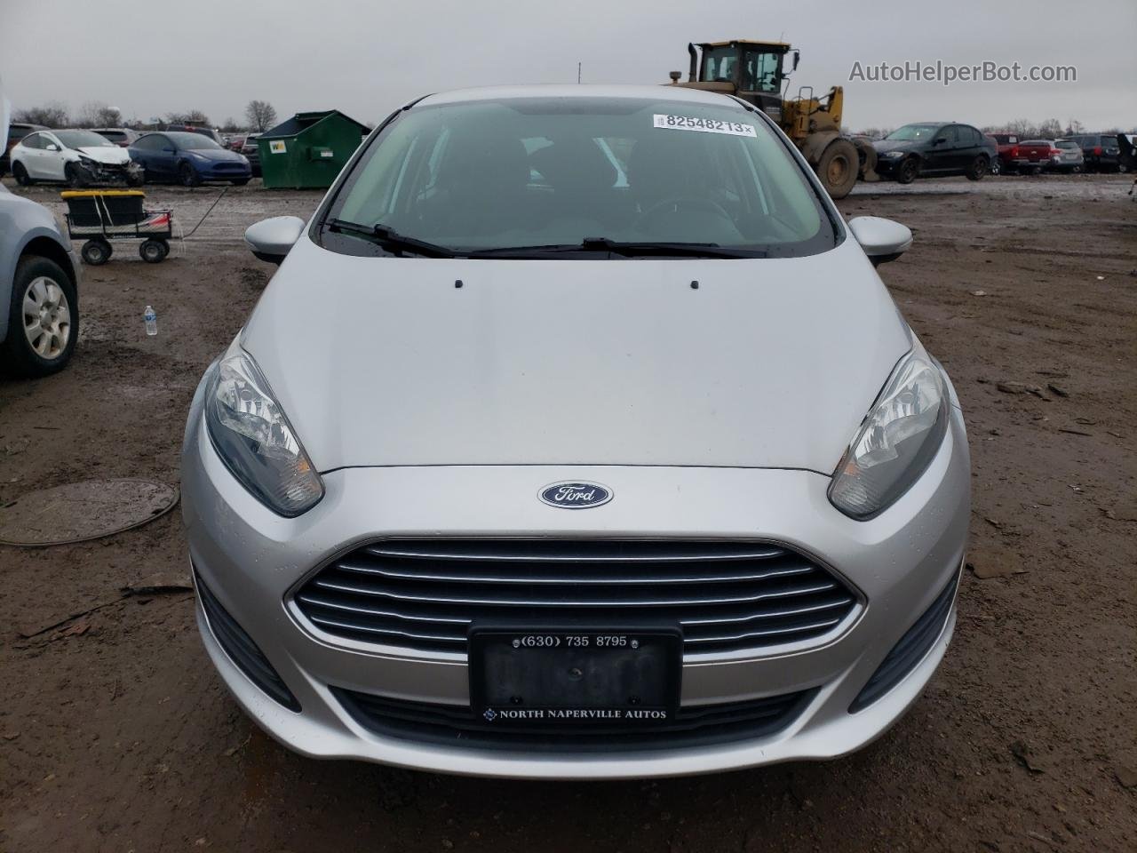 2015 Ford Fiesta Se Silver vin: 3FADP4EJ8FM122493