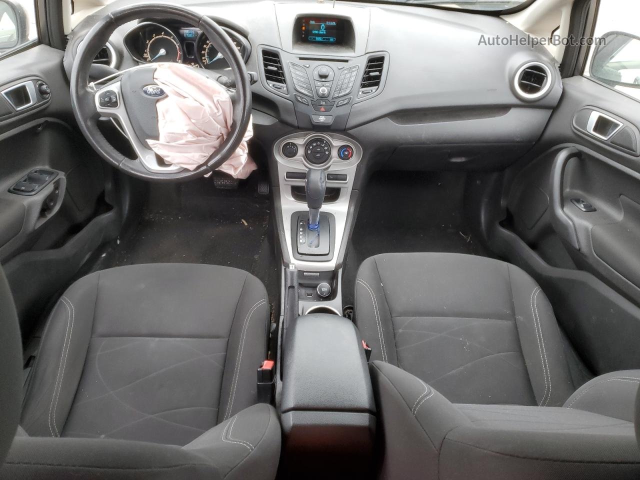 2015 Ford Fiesta Se Gray vin: 3FADP4EJ8FM123451