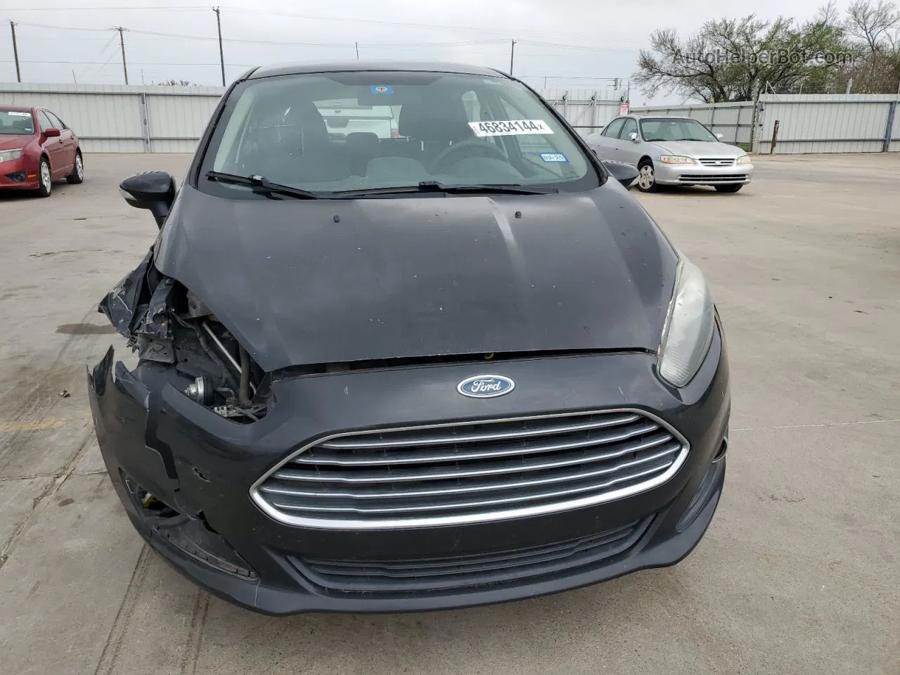 2015 Ford Fiesta Se Black vin: 3FADP4EJ8FM211934