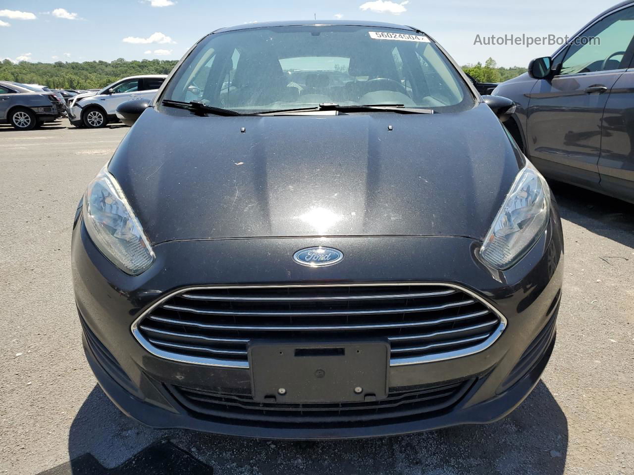 2015 Ford Fiesta Se Black vin: 3FADP4EJ8FM217202