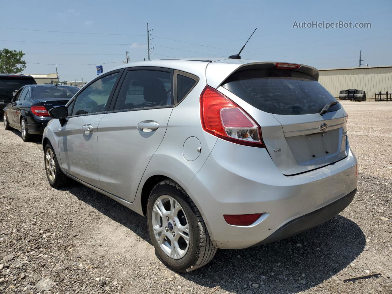 2016 Ford Fiesta Se Silver vin: 3FADP4EJ8GM111463