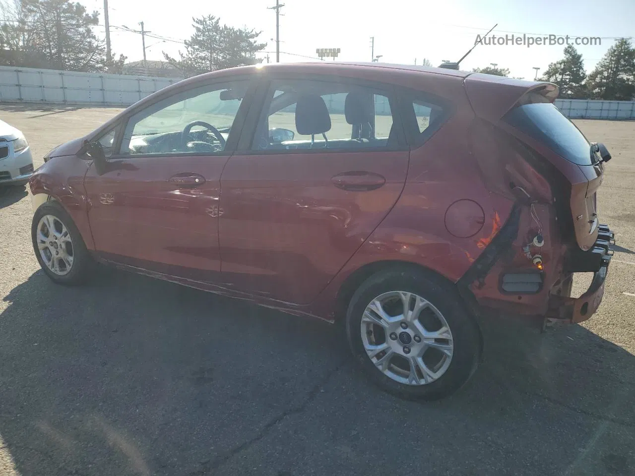 2016 Ford Fiesta Se Red vin: 3FADP4EJ8GM126934