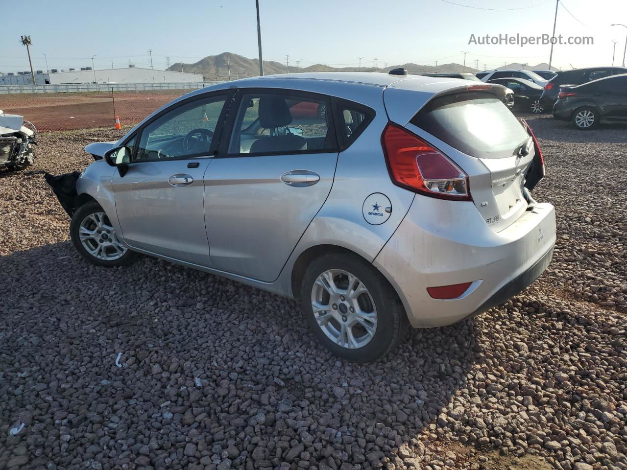 2016 Ford Fiesta Se Silver vin: 3FADP4EJ8GM174210