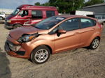 2017 Ford Fiesta Se Orange vin: 3FADP4EJ8HM129124