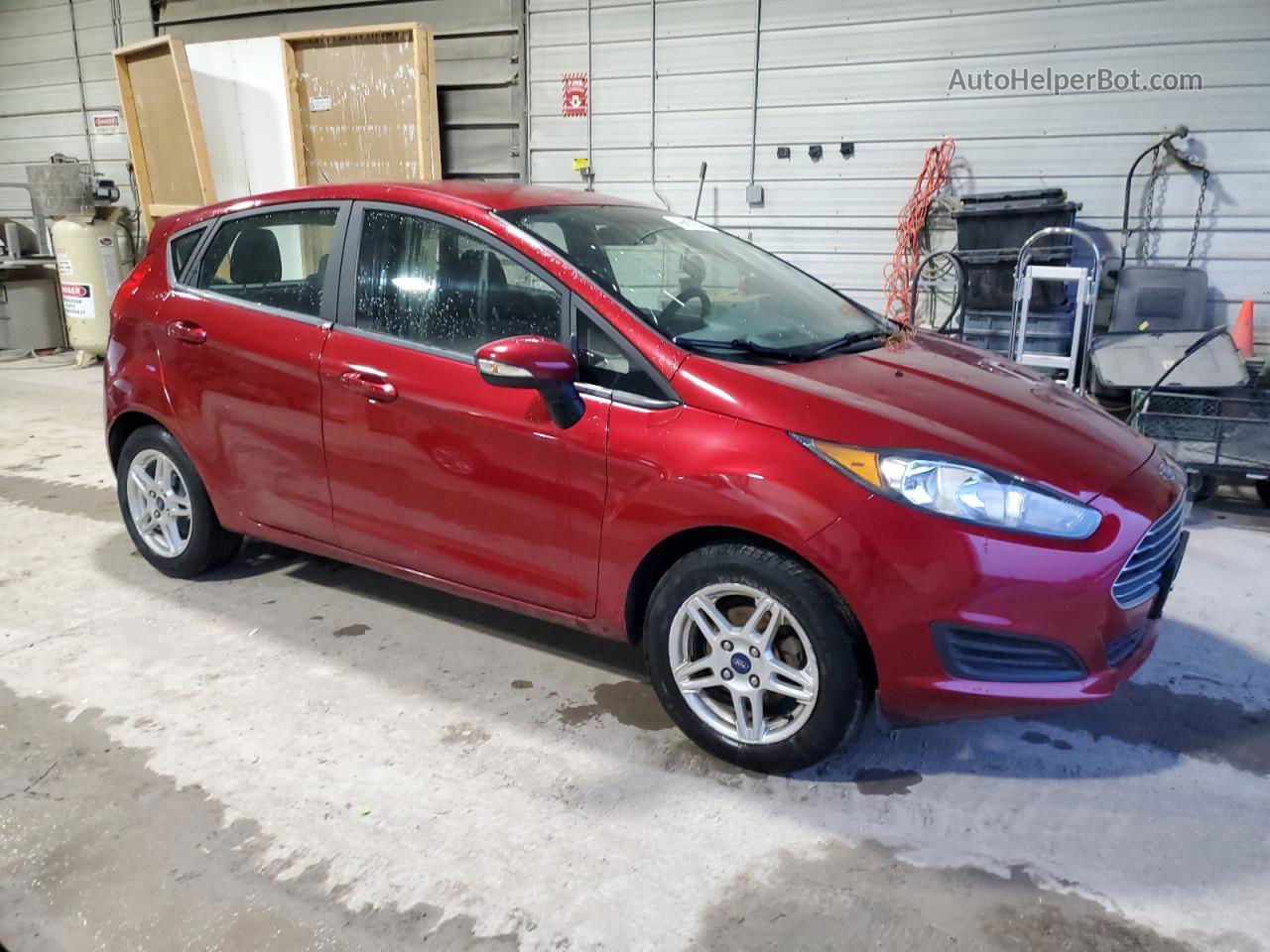 2017 Ford Fiesta Se Red vin: 3FADP4EJ8HM170093