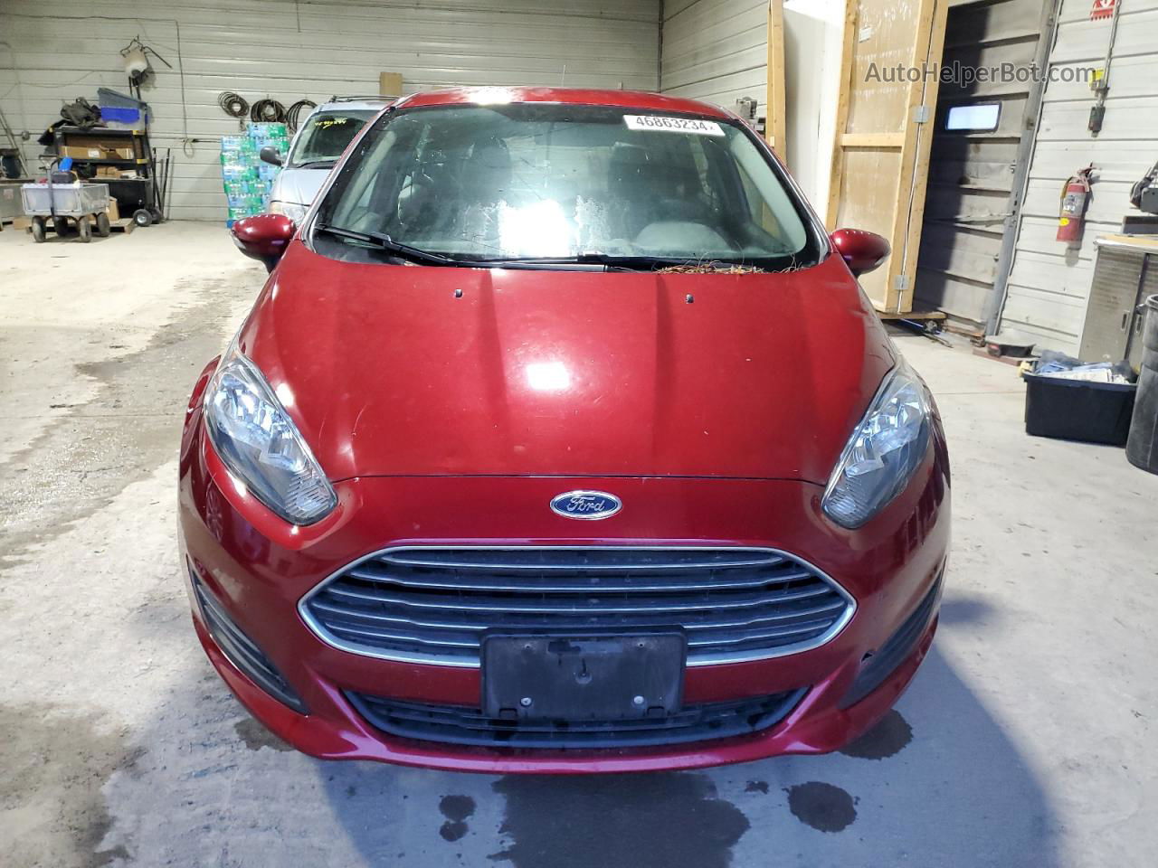 2017 Ford Fiesta Se Red vin: 3FADP4EJ8HM170093