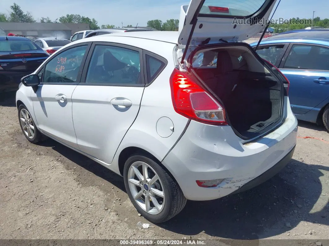 2019 Ford Fiesta Se White vin: 3FADP4EJ8KM137831