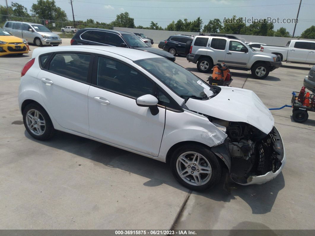 2019 Ford Fiesta Se Белый vin: 3FADP4EJ8KM147680