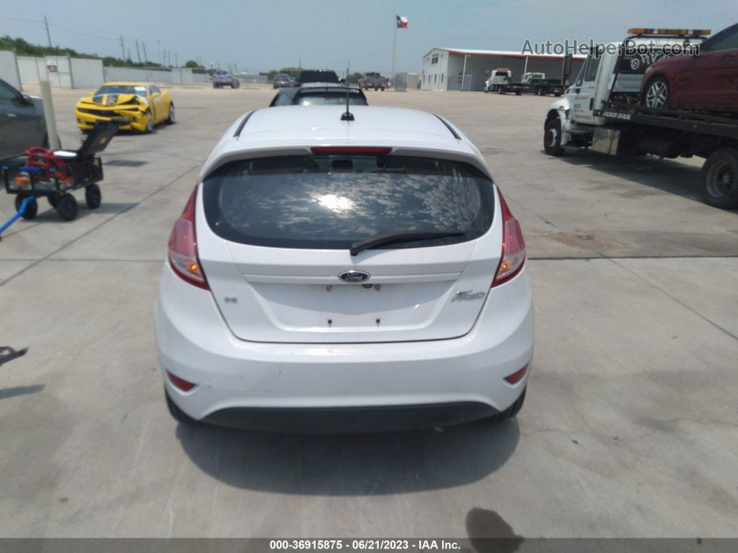 2019 Ford Fiesta Se White vin: 3FADP4EJ8KM147680