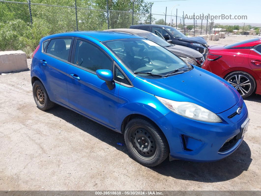 2011 Ford Fiesta Se Синий vin: 3FADP4EJ9BM114199