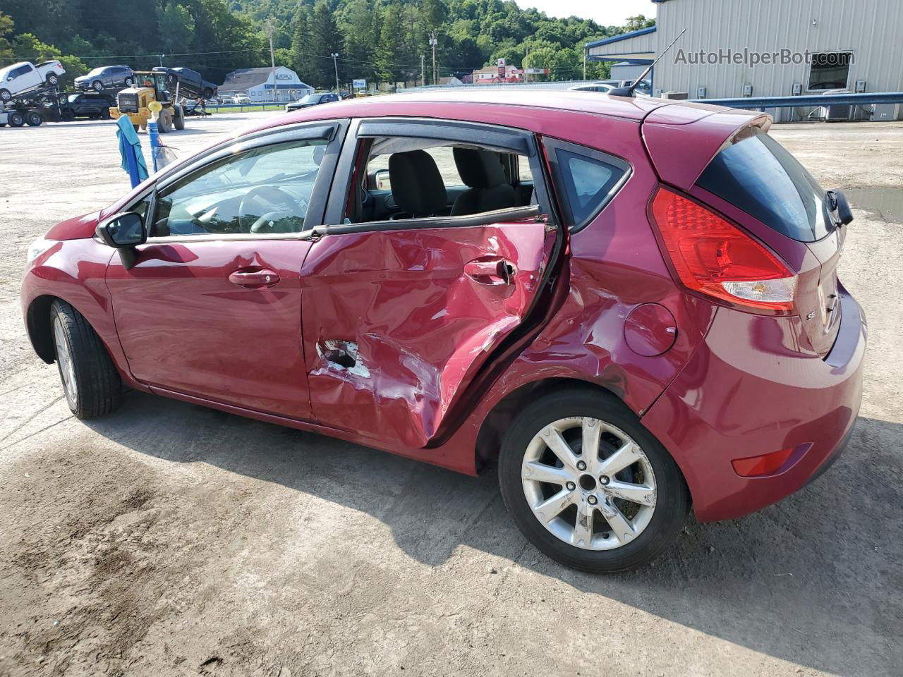 2011 Ford Fiesta Se Red vin: 3FADP4EJ9BM175732