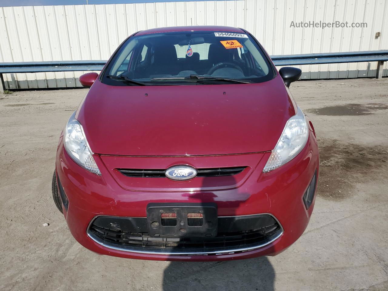 2011 Ford Fiesta Se Red vin: 3FADP4EJ9BM175732