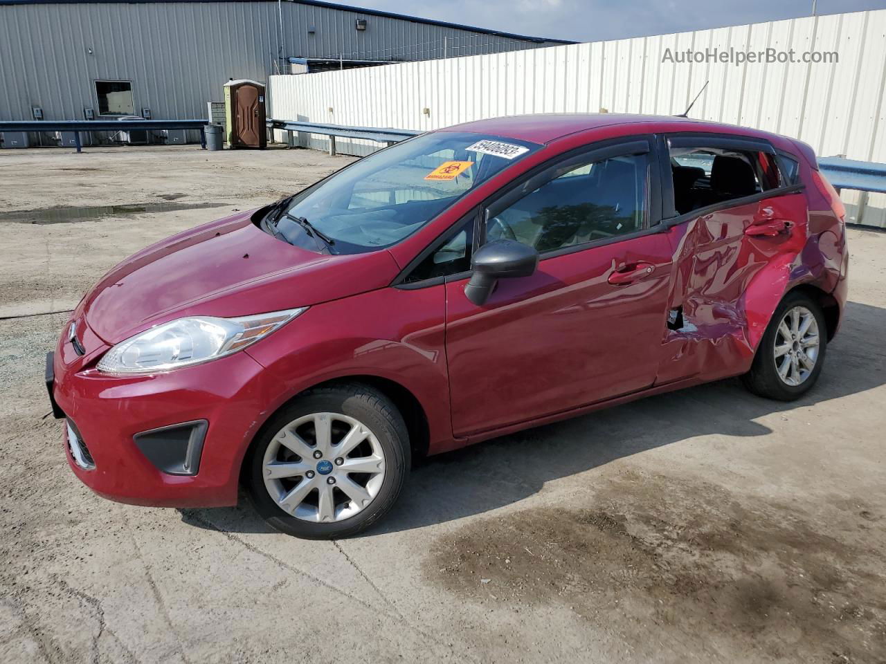 2011 Ford Fiesta Se Red vin: 3FADP4EJ9BM175732