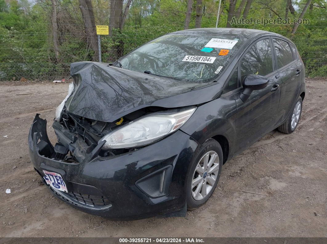 2011 Ford Fiesta Se Black vin: 3FADP4EJ9BM193437