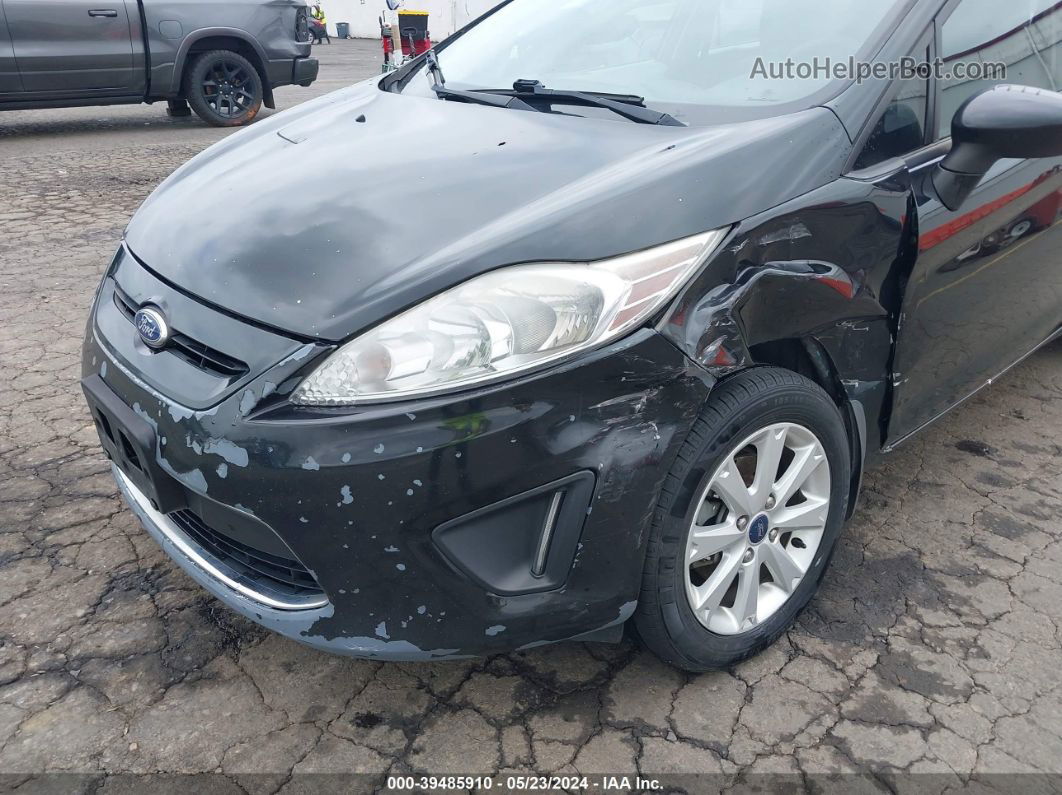 2011 Ford Fiesta Se Black vin: 3FADP4EJ9BM200676