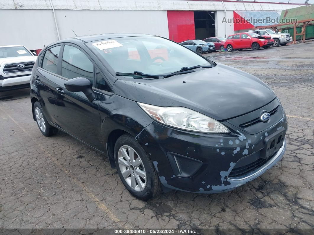 2011 Ford Fiesta Se Black vin: 3FADP4EJ9BM200676