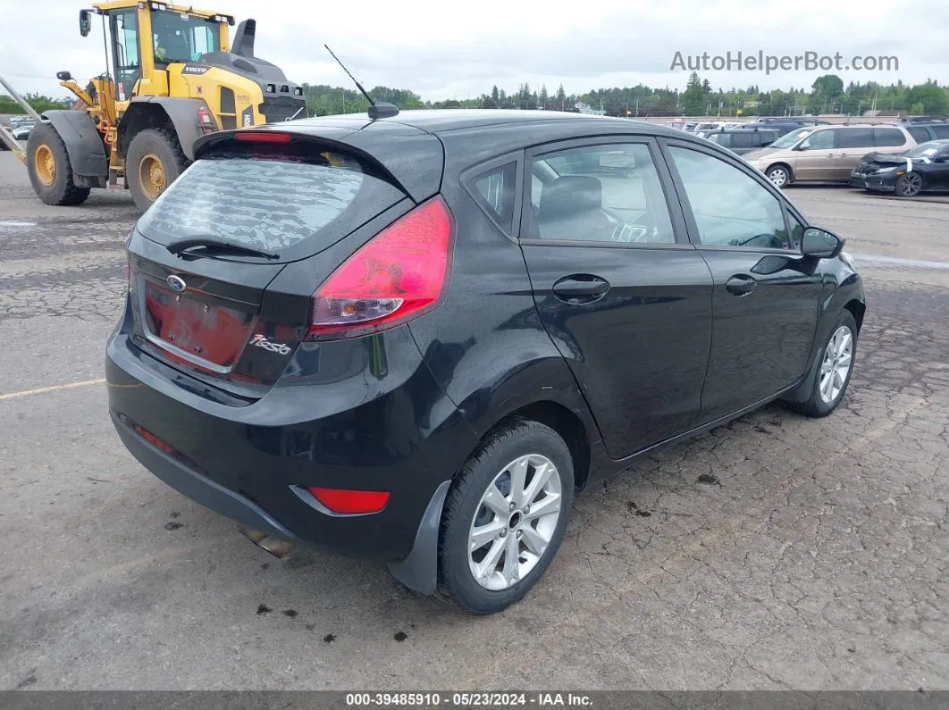 2011 Ford Fiesta Se Black vin: 3FADP4EJ9BM200676