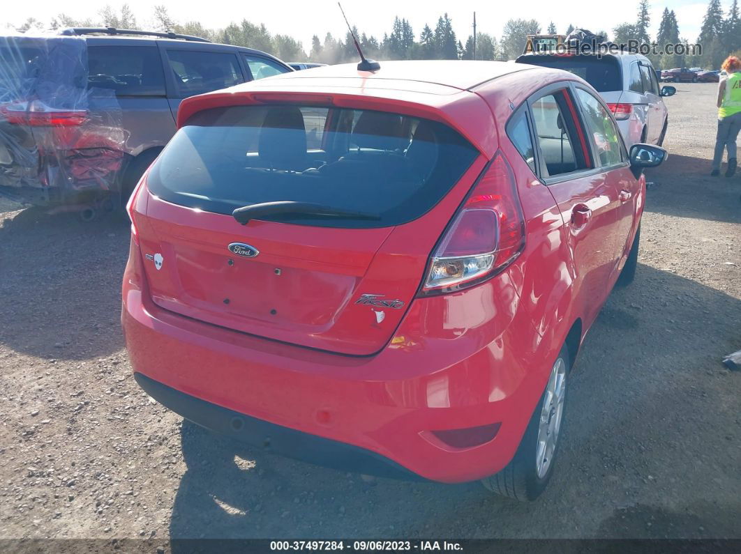 2015 Ford Fiesta Se Red vin: 3FADP4EJ9FM105363