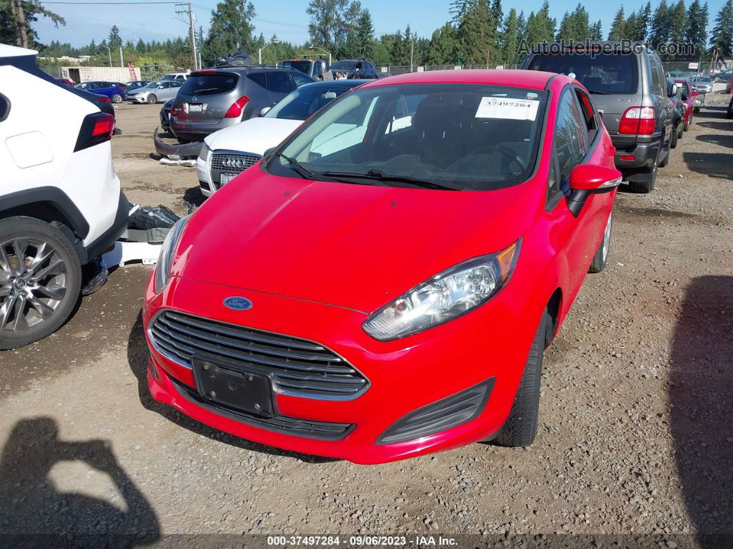 2015 Ford Fiesta Se Red vin: 3FADP4EJ9FM105363