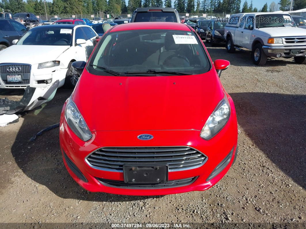 2015 Ford Fiesta Se Red vin: 3FADP4EJ9FM105363