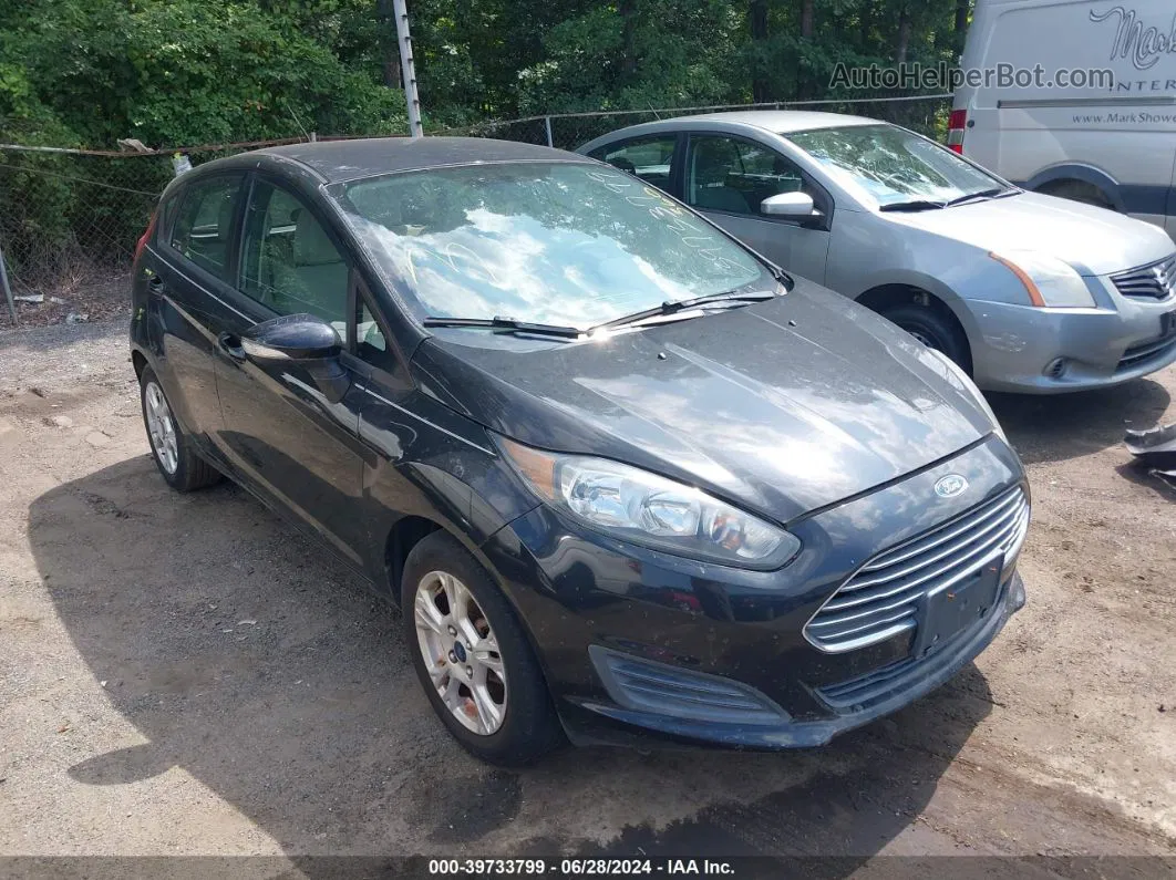 2015 Ford Fiesta Se Black vin: 3FADP4EJ9FM117724